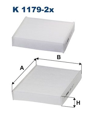 Filtras, salono oras FILTRON K 1179-2X