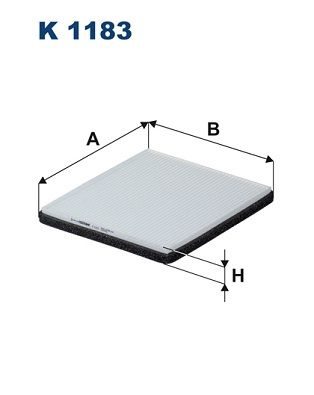 Filtras, salono oras FILTRON K 1183