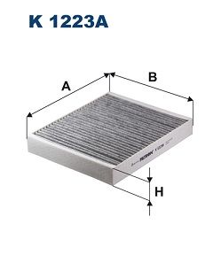 Фільтр, повітря у салоні FILTRON K 1223A