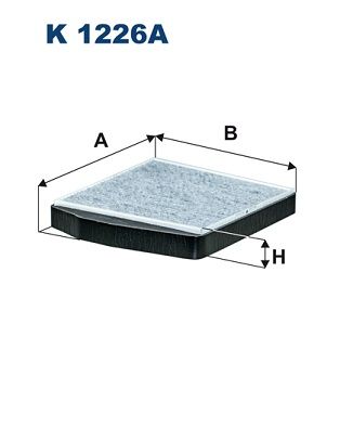 Filter, cabin air FILTRON K 1226A