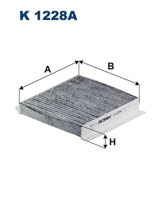 Filtras, salono oras FILTRON K 1228A