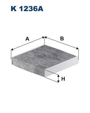 Фільтр, повітря у салоні FILTRON K 1236A