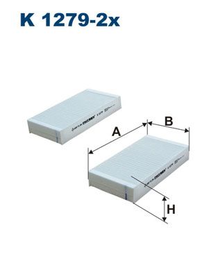 Filtras, salono oras FILTRON K 1279-2X