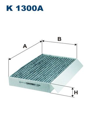 Фільтр, повітря у салоні FILTRON K 1300A