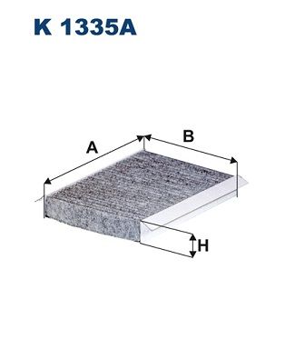 Фільтр, повітря у салоні FILTRON K 1335A