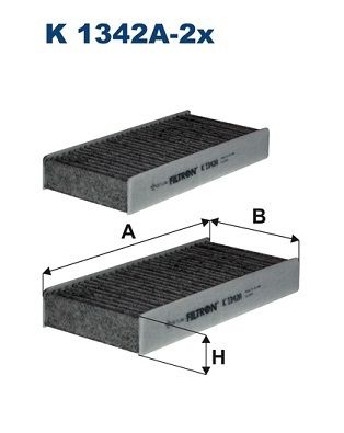 Filtras, salono oras FILTRON K 1342A-2X