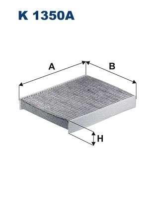 Фільтр, повітря у салоні FILTRON K 1350A