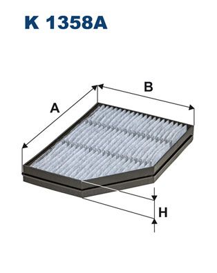 Filtras, salono oras FILTRON K 1358A