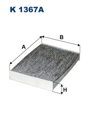 Фільтр, повітря у салоні FILTRON K 1367A