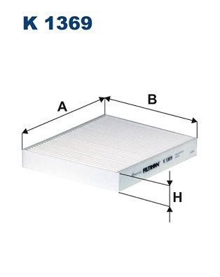 Filtras, salono oras FILTRON K 1369