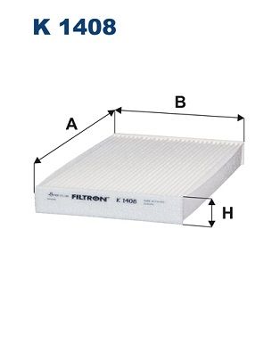 Filtras, salono oras FILTRON K 1408