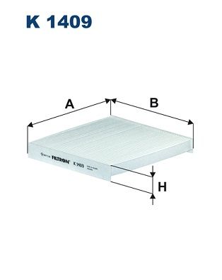 Filtras, salono oras FILTRON K 1409