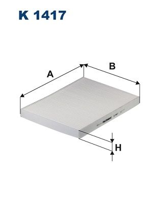 Filtras, salono oras FILTRON K1417