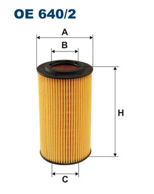 Oil Filter FILTRON OE 640/2