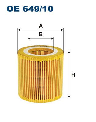 Alyvos filtras FILTRON OE 649/10