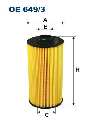 Oil Filter FILTRON OE 649/3