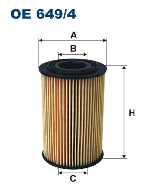 Oil Filter FILTRON OE 649/4