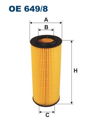 Alyvos filtras FILTRON OE 649/8