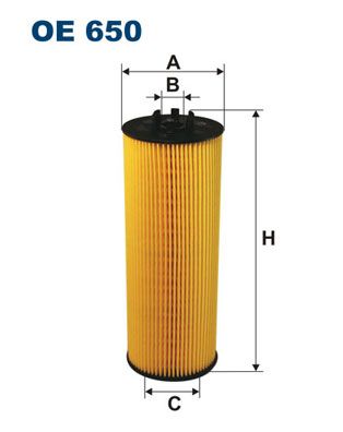 Oil Filter FILTRON OE 650