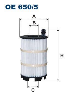 Оливний фільтр FILTRON OE 650/5