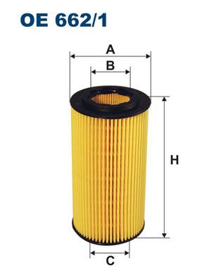 Alyvos filtras FILTRON OE 662/1