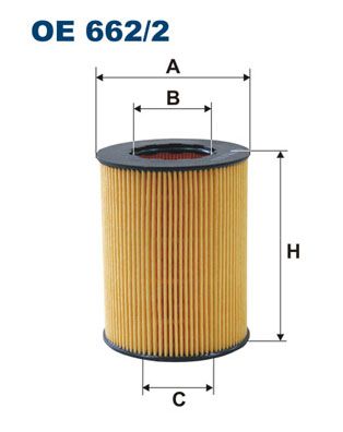 Alyvos filtras FILTRON OE 662/2