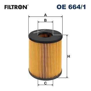 Alyvos filtras FILTRON OE664/1