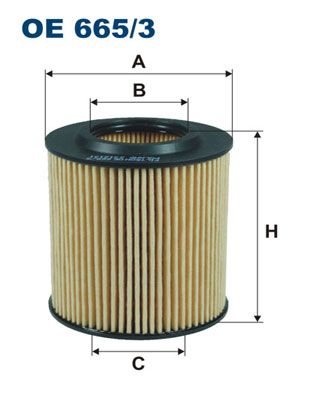 Oil Filter FILTRON OE 665/3