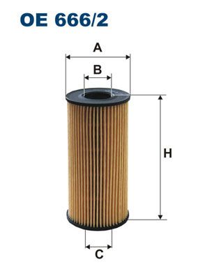 Oil Filter FILTRON OE 666/2