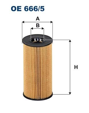 Oil Filter FILTRON OE 666/5