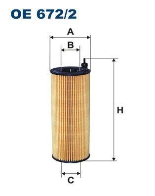 Oil Filter FILTRON OE 672/2