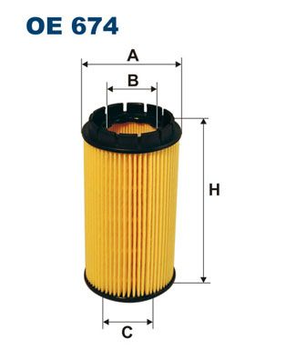 Oil Filter FILTRON OE 674