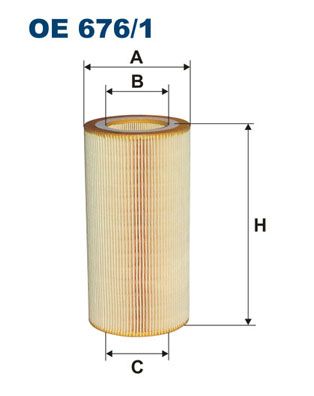 Alyvos filtras FILTRON OE 676/1