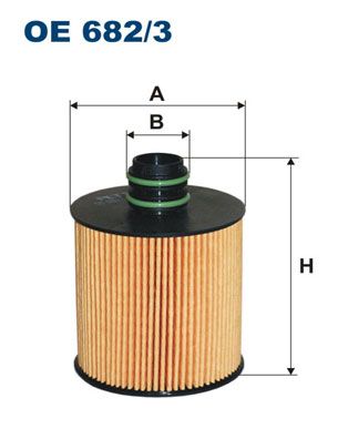 Oil Filter FILTRON OE682/3