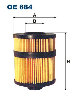 Alyvos filtras FILTRON OE 684