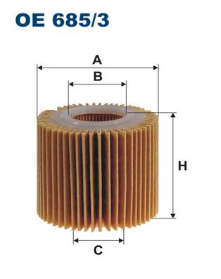 Alyvos filtras FILTRON OE 685/3