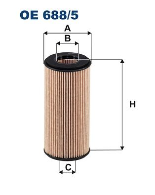 Alyvos filtras FILTRON OE 688/5