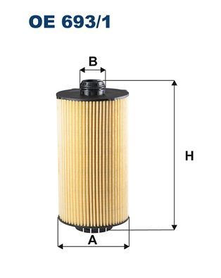 Oil Filter FILTRON OE693/1