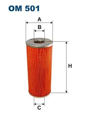 Oil Filter FILTRON OM 501
