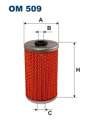 Alyvos filtras FILTRON OM509