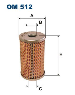 Hydraulic Filter, steering FILTRON OM 512