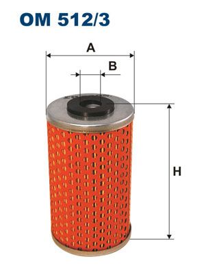 Hydraulic Filter, automatic transmission FILTRON OM 512/3