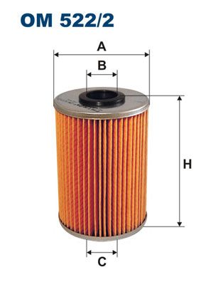 Оливний фільтр FILTRON OM 522/2