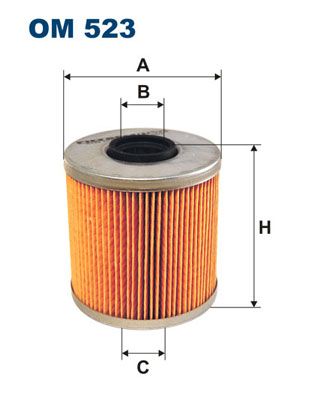 Alyvos filtras FILTRON OM 523