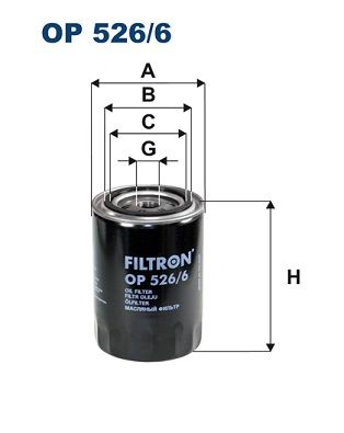 Оливний фільтр FILTRON OP 526/6