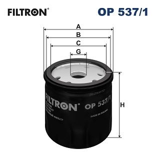 Alyvos filtras FILTRON OP 537/1