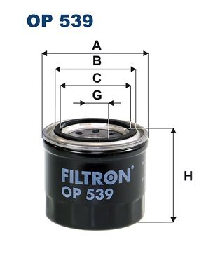 Alyvos filtras FILTRON OP 539
