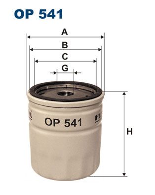 Oil Filter FILTRON OP 541