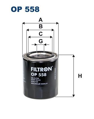 Alyvos filtras FILTRON OP 558