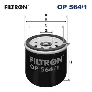 Alyvos filtras FILTRON OP 564/1